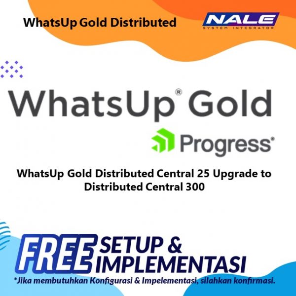 WhatsUp Gold Distributed Central 25 Upgrade to Distributed Central 300