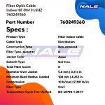 Fiber Optic Cable, Indoor, 8F, OM3, LSZH (760249360) - Gambar 3
