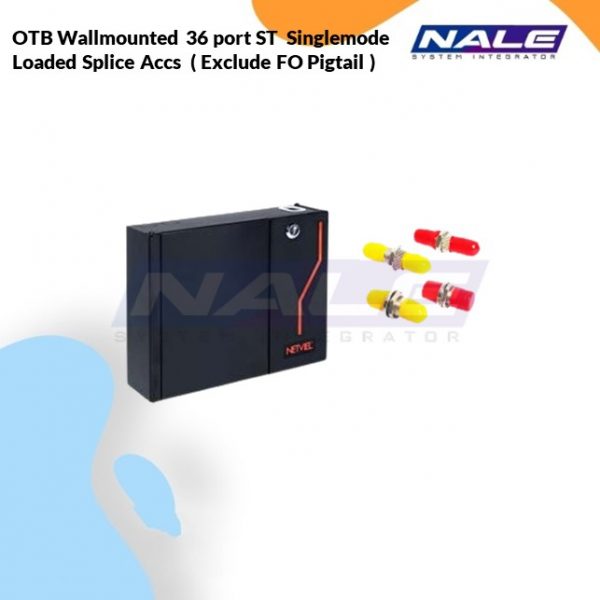 OTB Wallmounted 36 port ST  Singlemode Loaded Splice Accs  ( Exclude FO Pigtail ) (NVL-OTB-WM-48/36-SM-ST-S)