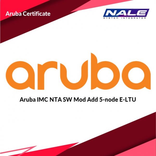Aruba IMC NTA SW Mod Add 5-node E-LTU (JH707AAE)