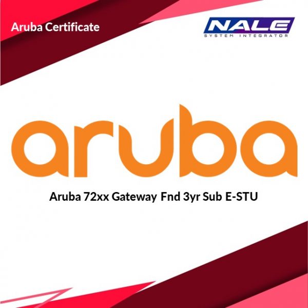 Aruba 72xx Gateway Fnd 3yr Sub E-STU (JZ196AAE)