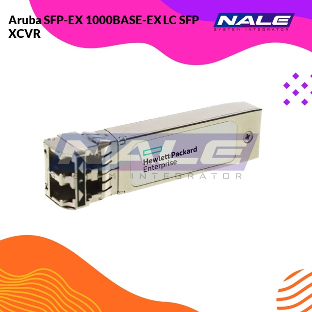 JW149A Aruba SFP-EX 1000BASE-EX LC SFP XCVR (JW149A) - Gambar 1