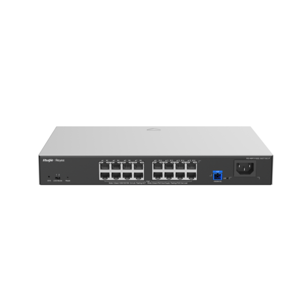 RG-NBF2100S-16GT1SC-P, 1G Layer 2 Cloud Managed PoE+ Switch